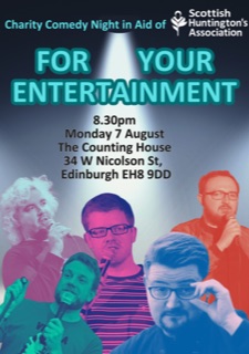 For Your Entertainment (Charity Comedy Night)