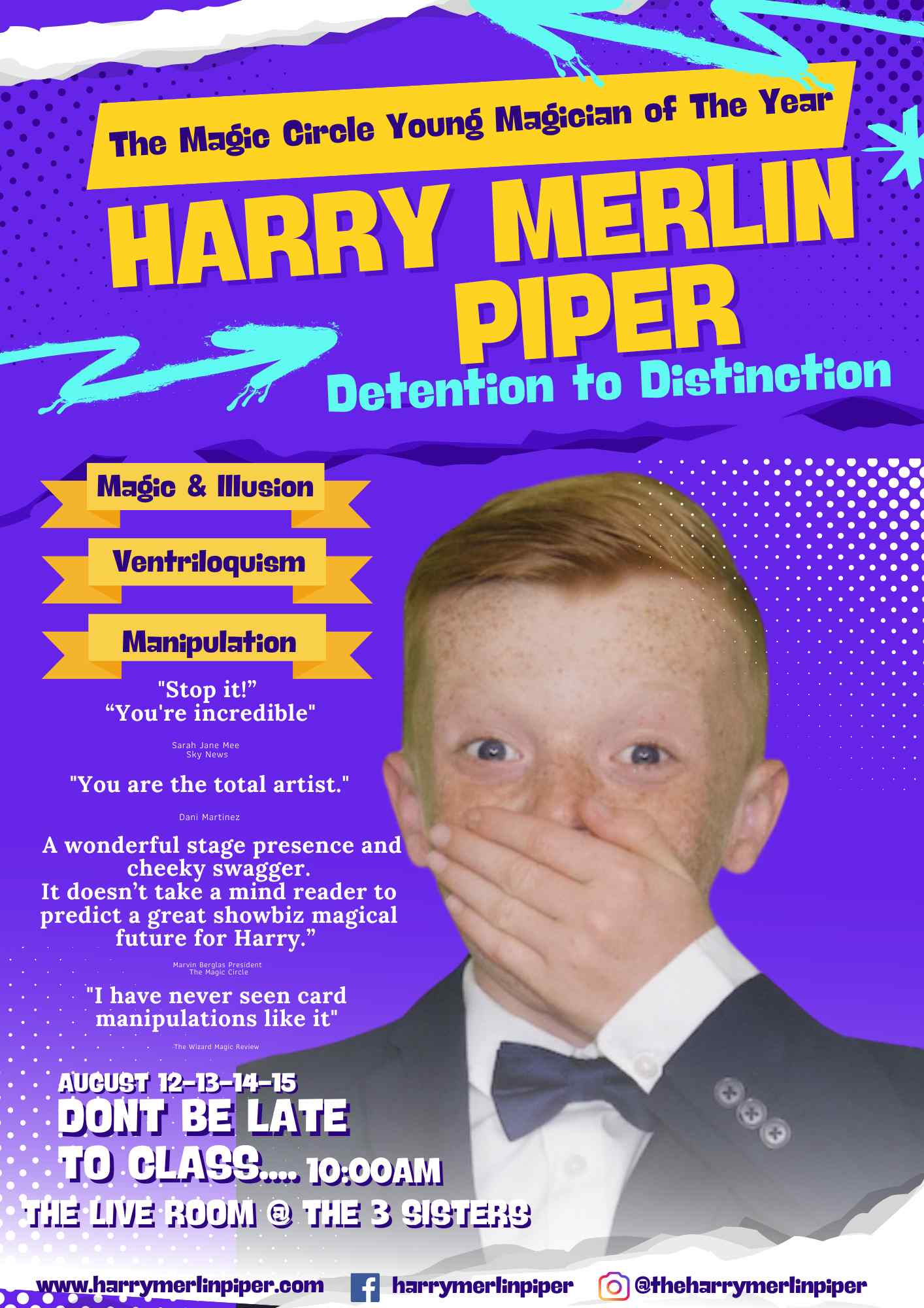 Detention to Distinction: The Magical Journey of Harry Merlin Piper