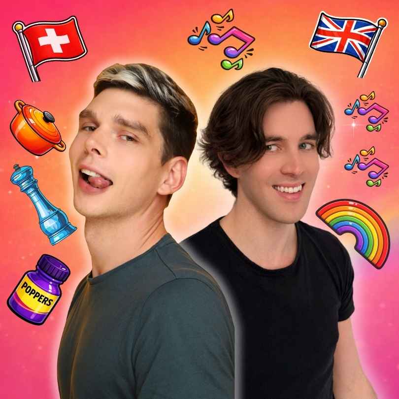 Leo Mahr and Jonny Bennett: Two Hot Gays Telling Jokes